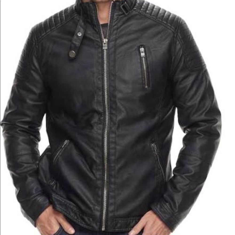 Quilted Moto Jacket